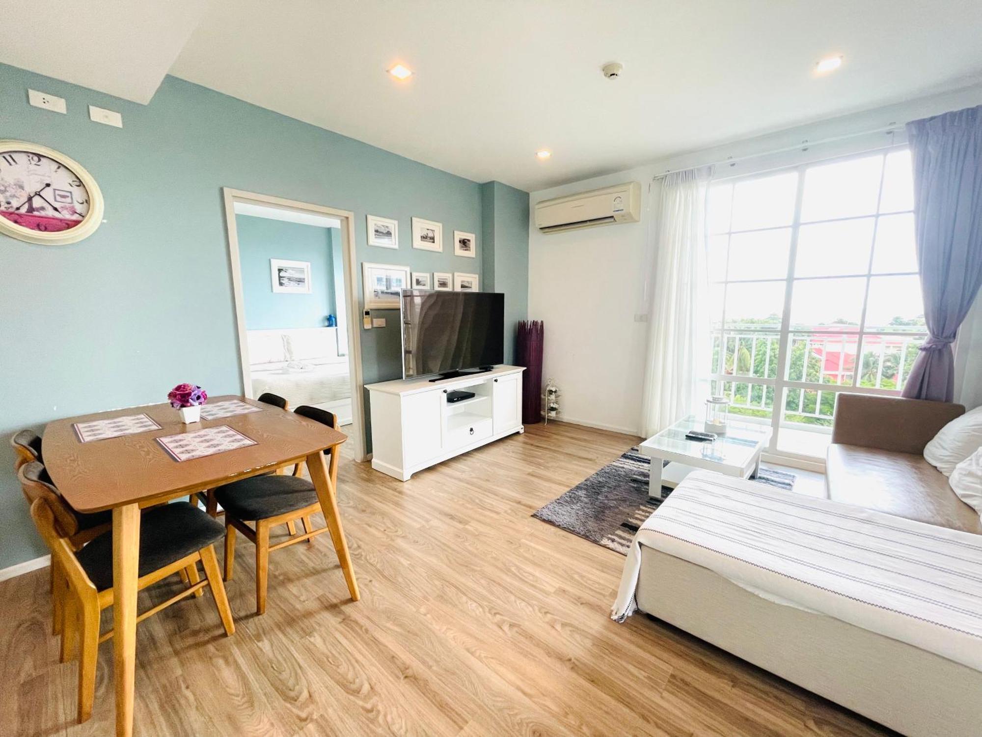 Summer Huahin 619,2 Bedroom Condo,Sea View,Near Beach&Cicada,Beautiful Swimming Pool 외부 사진
